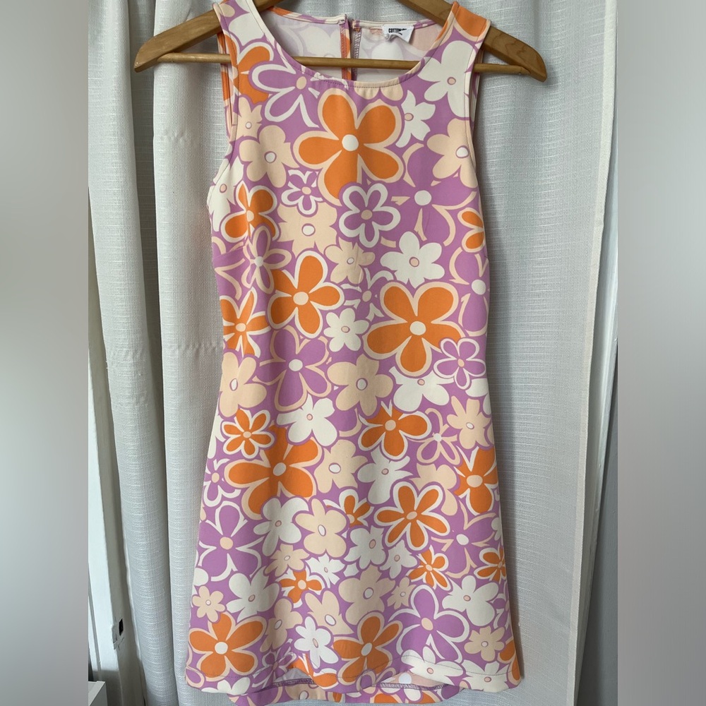 Cotton on floral dress